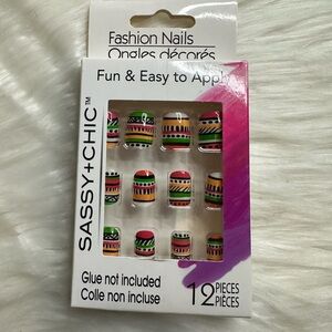 🩷5/$10 Fashion Nails - Multicolor